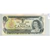 Image 1 : 1973 $1 Replacement note. Crow-Bouey signatures. BAX Replacement Prefix. BC-46bA. VF-20.