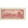 Image 2 : 1954 Modified Portrait $2. Lawson-Bouey signatures. R/G Prefix. BC-38d. EF-40.