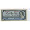 Image 1 : 1954 Devil’s Face $5. Beattie-Coyne signatures. E/C Prefix. BC-31b. VF-20.