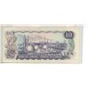Image 2 : 1971 $10 Replacement. Beattie-Rasminsky signatures. *DB Replacement Prefix. BC-49aA. EF-40.
