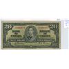 Image 1 : 1937 $20. Gordon-Towers signatures. D/E Prefix. BC-25b. F-15.