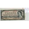 Image 1 : 1954 Devil’s Face $100. Coyne-Towers signatures. A/J Prefix. BC-35a. VF-30. Scarce.