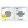 Image 1 : (1912-1913)-both silver