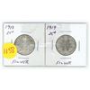 Image 1 : (1918 and 1919)- both silver