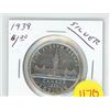 Image 1 : 1939- silver dollar- parliament