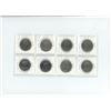 Image 2 : 8 nickel dollars- 1968 to 1985- various years paper money