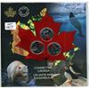 Image 1 : 2020 25 Cent Connecting Canada 3 Coin Set