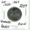 Image 1 : 2009 Canada 25 Cent Women's Hockey