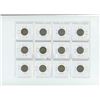 Image 2 : 12 USA indian head or buffalo nickels-1920 to 1938 -various years