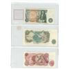 Image 2 : 3 england bills- 2 one pound and 1 ten shillings