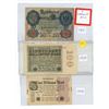 Image 1 : 3 germany bills- 1-1910 and 2-1923