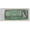 Image 1 : 1954 Canadian UNC replacement 1 dollar bill - Beattie/Rasminsky - *A/A 0209519