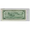 Image 2 : 1954 Canadian UNC replacement 1 dollar bill - Beattie/Rasminsky - *A/A 0209519