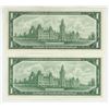 Image 7 : 10 - 1967 Canadian Centennial 1 dollar bills - Beattie/Rasminsky - No Serial #'s - near UNC