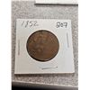 Image 1 : 1852 half penny bank token