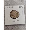 Image 1 : 1935 USA buffalo nickel