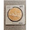 Image 1 : 1957 Canada silver dollar $1.00