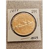 Image 1 : 1959 Canada silver dollar $1.00