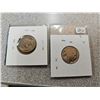 Image 4 : Lot of two Buffalo nickels - 1926 and unknown