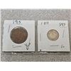 Image 1 : 1913 Canada 1¢ & 10¢