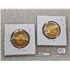 Image 2 : 2 X 2020 Canadian colorized Victory toonies