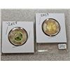 Image 1 : 2 X 2023 Canadian collectible toonies