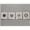 Image 2 : Lot of four 1948 collectible Canadian coins