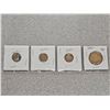Image 1 : Lot of four collectible 2021 Canadian coins 3 different 10¢ & 50¢