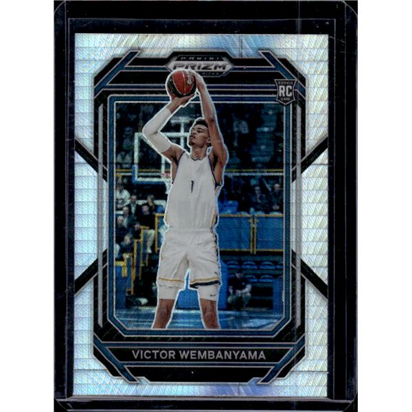 Victor Wembanyama Hyper Prizm Rookie Card 2023 Panini Prizm Draft Picks