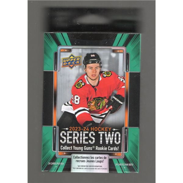 2023-24 Upper Deck Series 2 Hockey Hanger Box