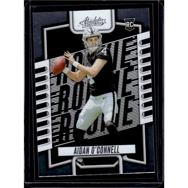 Aidan O'Connell Rookie Card 2023 Panini Absolute #138