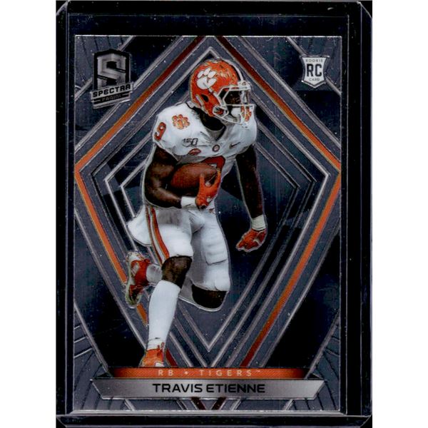 Travis Etienne Rookie Card 2021 Panini Chronicles Spectra Draft picks #289