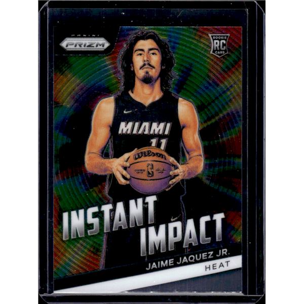 Jaime Jaquez Jr. Rookie Card 2023-24 Panini Prizm Instant Impact #23