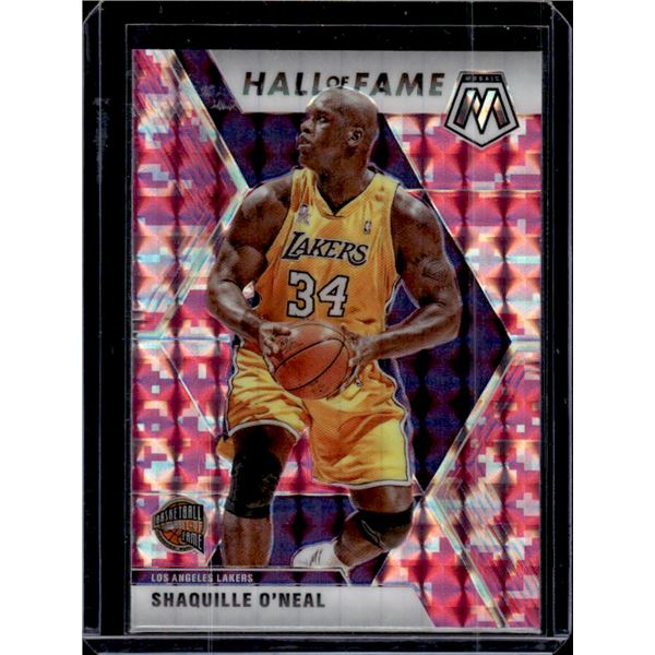 Shaquille O'Neal Pink Camo 2019-20 Panini Mosaic #281