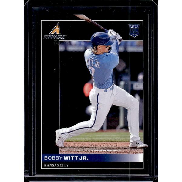 Bobby Witt Jr. Rookie Card 2022 Panini Chronicles Pinnacle #11