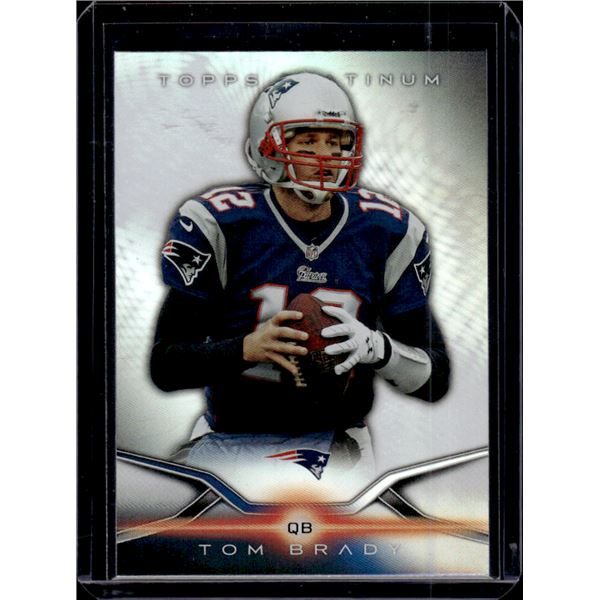 Tom Brady 2014 Topps Platinum #77
