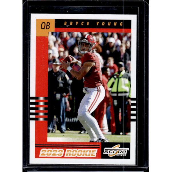 Bryce Young Rookie Card 2023 Panini Score #1