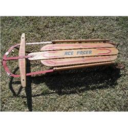 Old Wood Sled