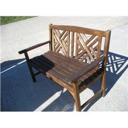Teak Patio Bench