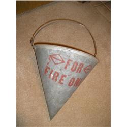 Galvanized Fire Bucket