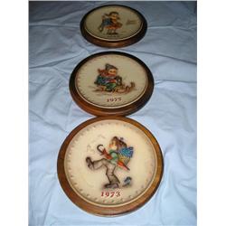 Three Hummel plates