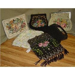 Six Vintage Purses