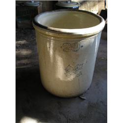20 Gal. Western Stoneware Crock