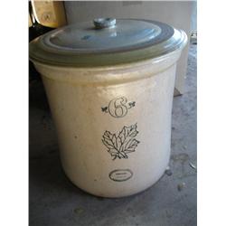 6 Gal. Western Stoneware Crock