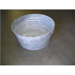 Galvanized Wash Tub