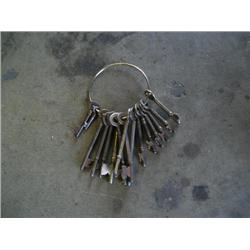 Old jailer key ring