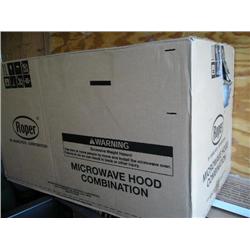 New in box-Roper microwave w/vent hood.