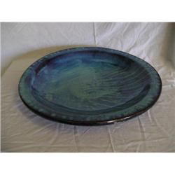 Beautiful Blue Stoneware pottery bowl