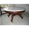 Image 1 : Marble top Mahogany Coffee Table