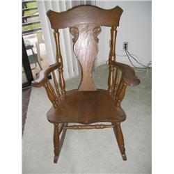 Large Oak Rocker